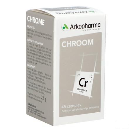 Arkovital Chrome Gel 45x516 mg  -  Arkopharma