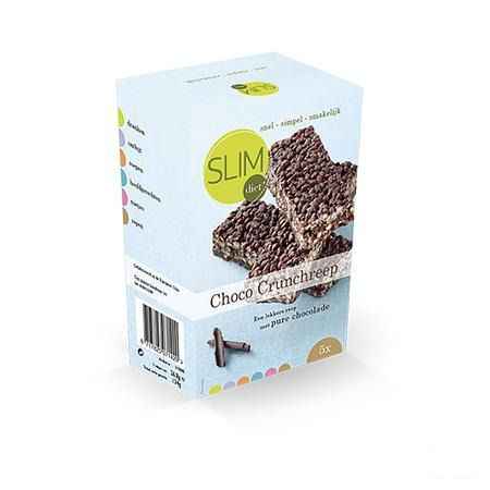 Slimdiet Comprimesette Choco Crispy 5x50 gr  -  Slimdiet Bv