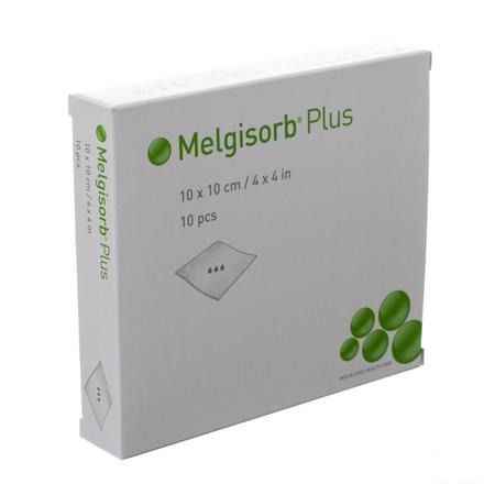 Melgisorb Plus Kompres Steriel 10X10Cm 10 252200  -  Molnlycke Healthcare