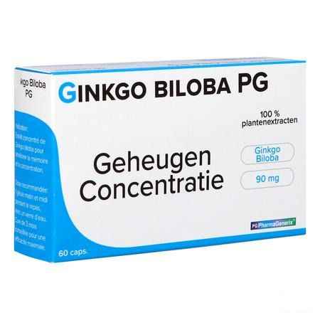Gingko Biloba Pg Pharmagenerix Capsule 60  -  Superphar