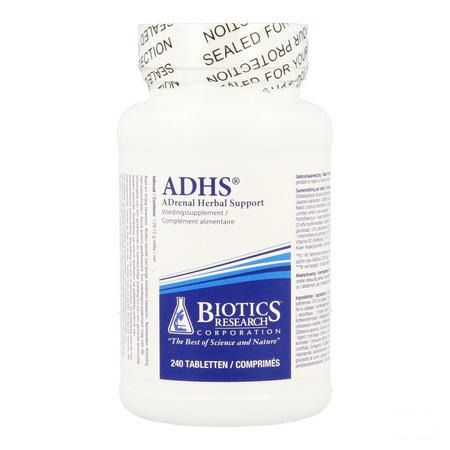 Biotics ADHS (Adrenal Herbal Support) 240 tabletten  -  Energetica Natura