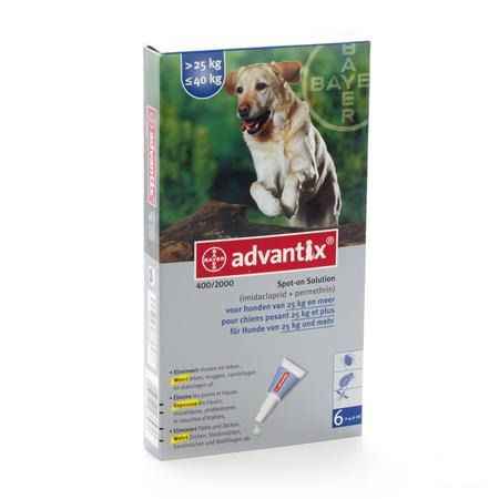 Advantix 400/2000 Honden 25