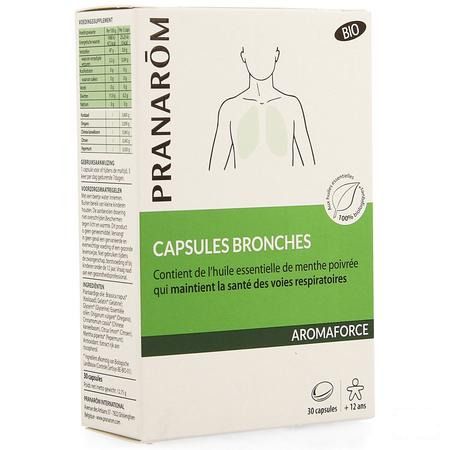 Aromaforce Bio Bronches Capsule 30  -  Pranarom