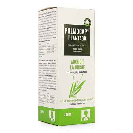 Pulmocap Plantago Siroop 200 ml 