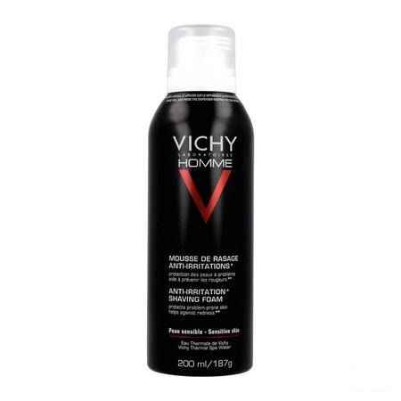 Vichy Homme Scheerschuim Anti Irrit. 200 ml  -  Vichy