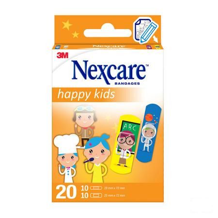Nexcare 3m Happy Kids Beroepen Pleister 20 N0920pr  -  3M