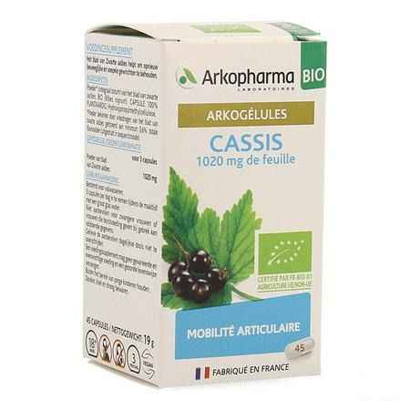 Arkogelules Cassis Bio Caps 45 Nf  -  Arkopharma