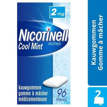 Nicotinell Cool Mint 2 mg Kauwgom 96