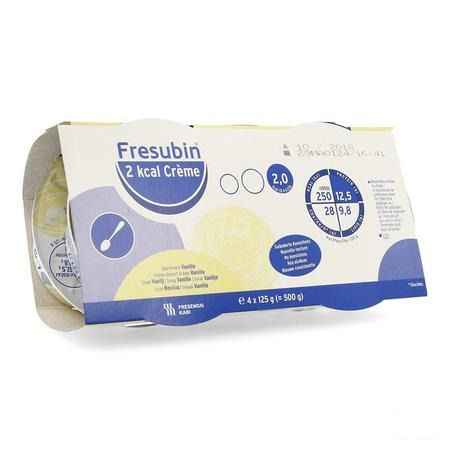 Fresubin 2 Kcal Creme 125 gr Vanille  -  Fresenius