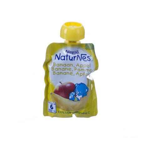 Nestle Naturnes Banaan Appel 90 gr  -  Nestle