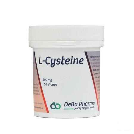 L-cysteine 500 mg + Vit C-b6 V-Capsule 60 Deba  -  Deba Pharma