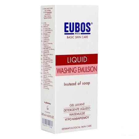 Eubos Savon Liquide Rose 200 ml  -  I.D. Phar
