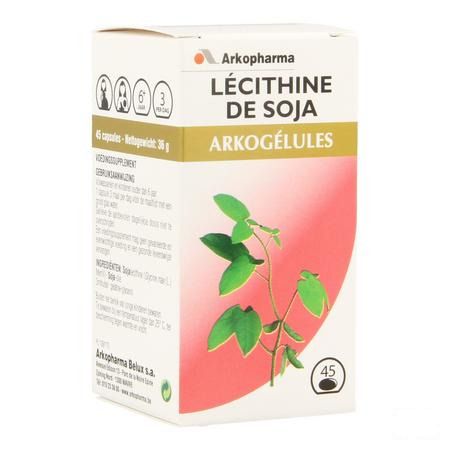 Arkogelules Lecithin Soja Vegetal 45  -  Arkopharma