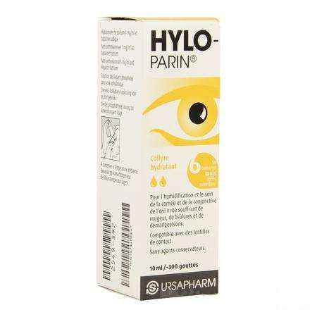 Hylo-parin Oogdruppels 10 ml  -  Ursapharm