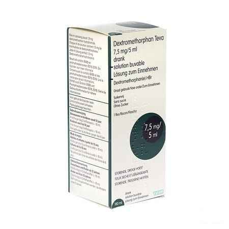 Dextromethorphan Teva Oplossing Per Os 180 ml 