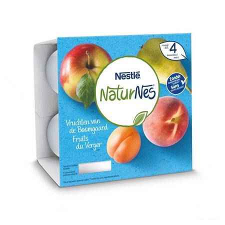 Naturnes Fruit Boomgaard Pot 4x100 gr  -  Nestle