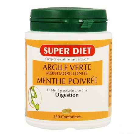 Super Diet Argile Verte Comprimes 250  -  Superdiet Laboratoires