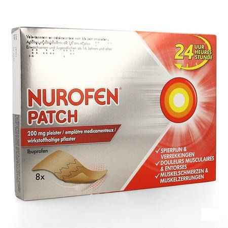 Nurofen Patch 200 mg Pleister 8