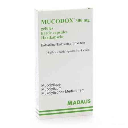 Mucodox 300 mg Capsule 14