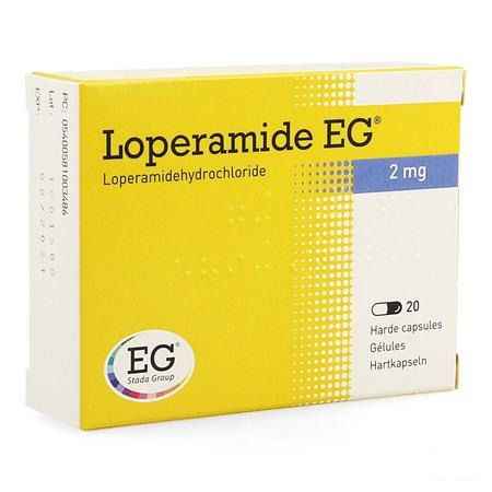Loperamide EG Capsule 20x2 mg  -  EG