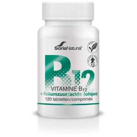 Soria Vitamine B12+Foliumzuur Tabl 120