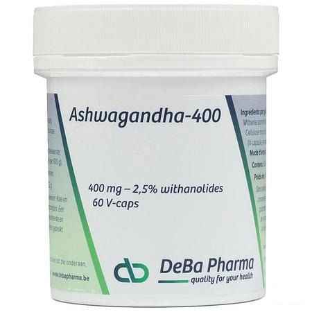 Ashwagandha 400 V-Capsule 60  -  Deba Pharma