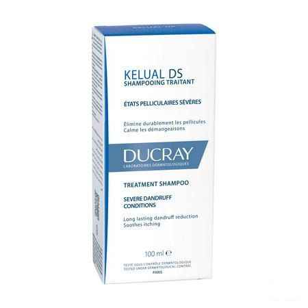 Ducray Kelual Ds Shampoo Verzorg. Hardnek. Roos 100 ml
