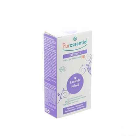 Puressentiel Mass.olie Lavendel-neroli Bio 100 ml  -  Puressentiel
