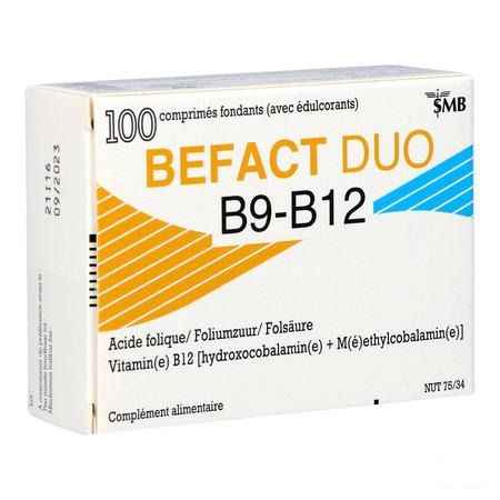Befact Duo kauwtabletten 100