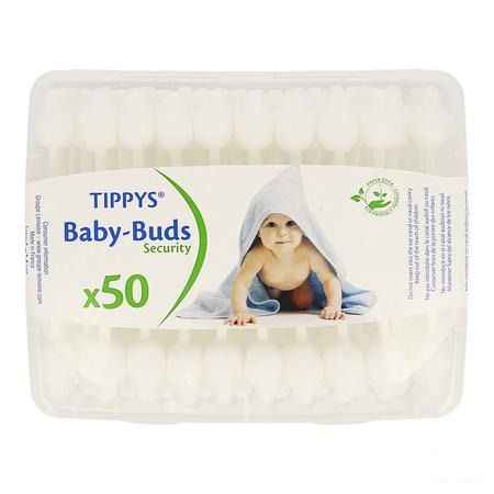 Tippys Baby Buds Papieren Staafjes 50  -  I.D. Phar