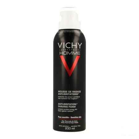 Vichy Homme Scheerschuim Anti Irrit. 200 ml  -  Vichy