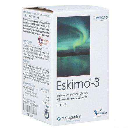 Eskimo-3 Capsule 105x500 mg 174  -  Metagenics