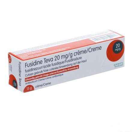 Fusidine Teva 20 mg/g Creme 15 gr 