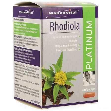 Mannavital Rhodiola Platinum V-Caps 60