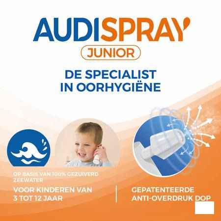 Audispray Junior Zeewater + Glycerol 25 ml  -  Diepharmex Laboratoires