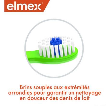 Elmex Brosse Dents Enfant 3-6A Souple Duopack
