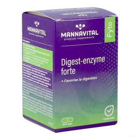 Mannavital Digest Enzyme Forte V-Capsule 60