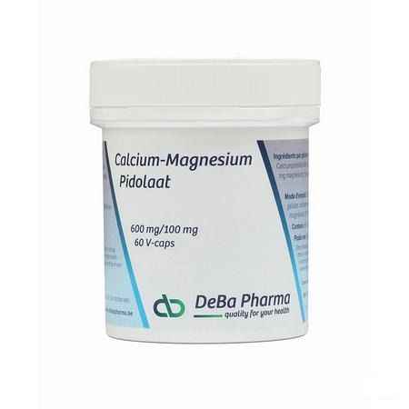 Calcium Magnesium Pidolaat 600/100 mg V-Capsule 60  -  Deba Pharma