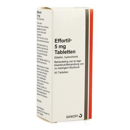 Effortil Tabletten 50 X 5 mg