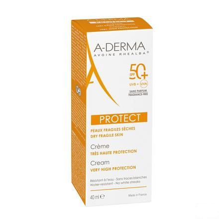 Aderma Protect Creme sans parfum Tube 40 ml  -  Aderma