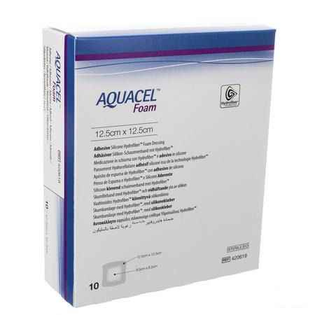Aquacel Pansement Mousse Adh Hydrofiber 12,5X12,5Cm 10