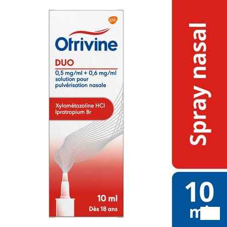 Otrivine Duo 0,5/0,6 Spray Nas 10 ml