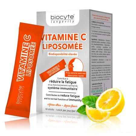 Biocyte Vitamine C Liposomee Stick 10x250 mg  -  Biocyte