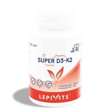 Leppin Super D3-k2 Capsule 90  -  Lepivits