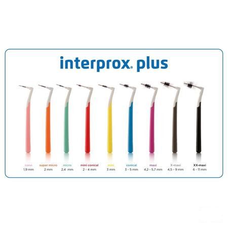 Interprox Plus Super Micro Oranje Interd. 6 1460  -  Dentaid