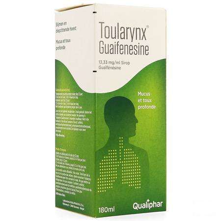 Toularynx Guaifenesine 13,33 mg/ml Siroop 1