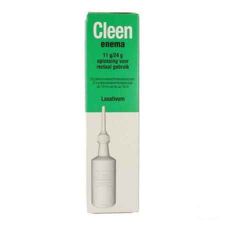 Cleen Enema 11 gr/24 gr Solution Rectale Flacon 133 ml 