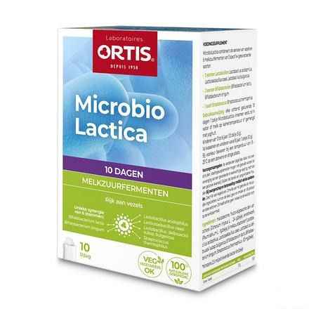 Ortis Microbio Lactica Pdr Zakje 10X10G  -  Ortis