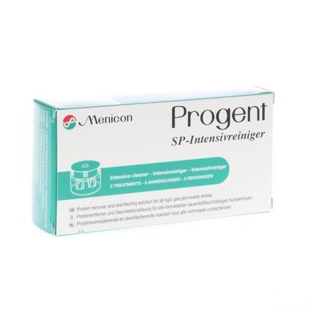 Progent Intensief Reinigen Ampullen 10 (5a + 5b) + lenscase  -  Lensfactory