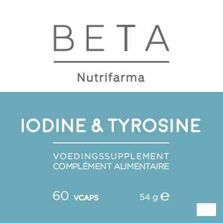 Beta Iodine & Tyrosine V-Capsule 60  -  Nutrifarma